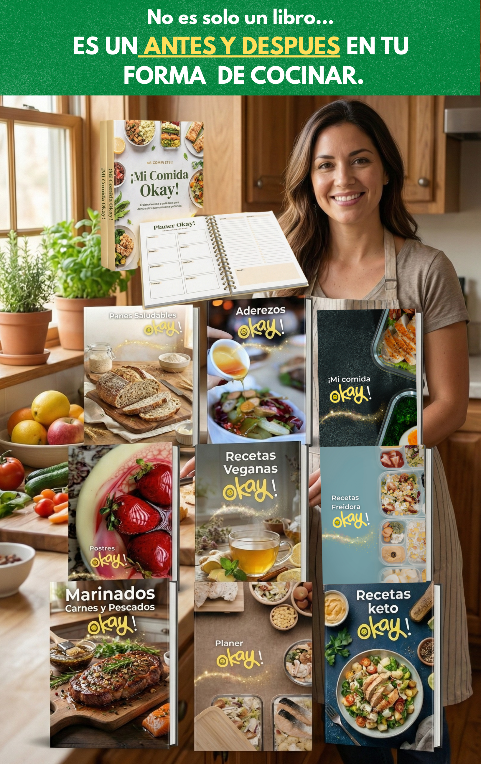 MI COMIDA OKAY  - GUIA DIGITAL + 9 BONUS + 2 REGALOS!